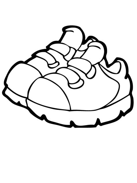 kids shoes coloring page kids coloring page coloring home
