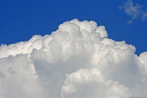 billowing white cloud  stock photo public domain pictures