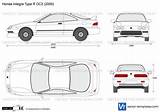 Honda Dc2 Integra Type Preview Templates Template sketch template