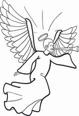 Coloring Pages Angel Boy Angels Print Getcolorings Printable Color Beautiful sketch template