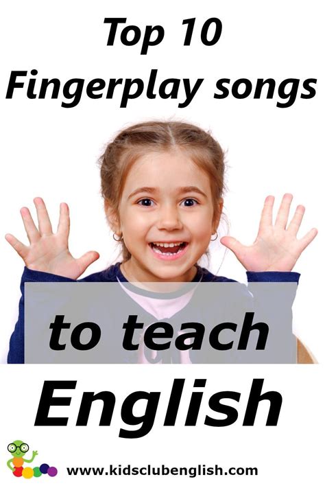 top  fingerplays  teach english social emotional skills teaching