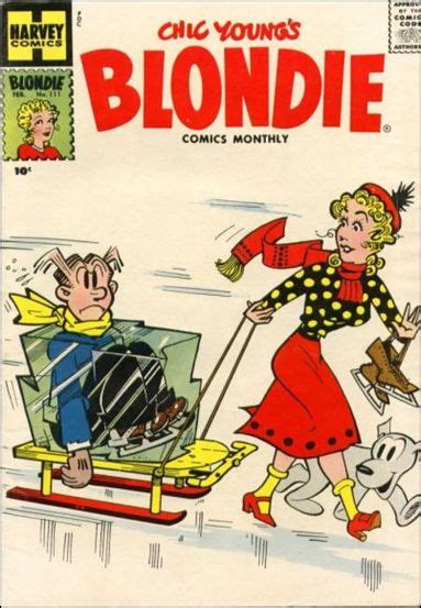 blondie comics vol 1 111 harvey comics database wiki