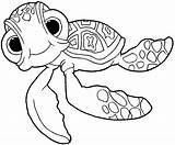 Nemo Turtle Coloring Pages Finding Disney Drawing Squirt Easy Draw Drawinghowtodraw Step sketch template