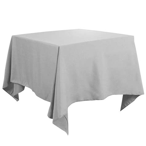 square tablecloth  polyester solid dinner table cloth  wedding