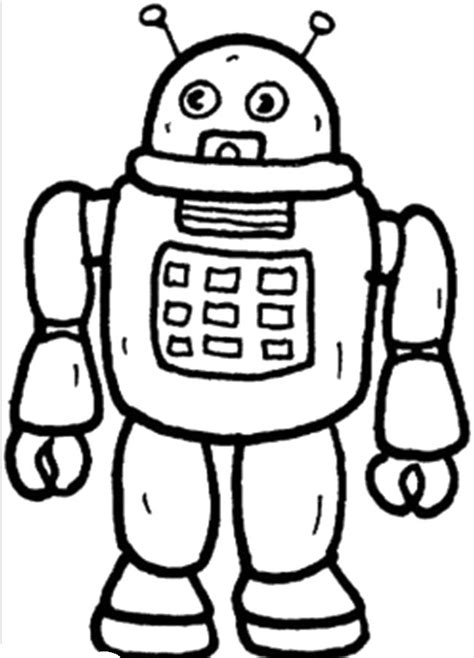 robot coloring pages  kids coloring pages  kids space coloring