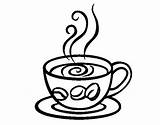 Mug Espresso Clipartmag Kleurplaat Frap sketch template