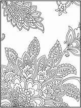 Coloring Printable Pages Invitations Party Paisley sketch template