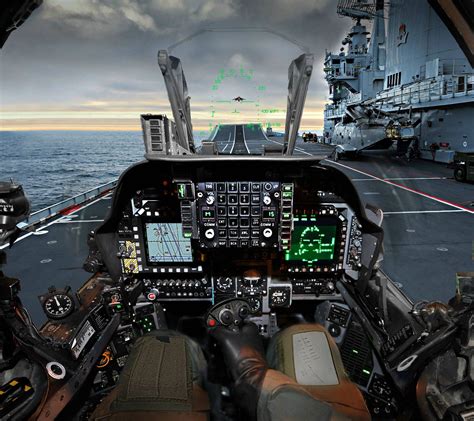 the cockpit of a harrier jet imgur