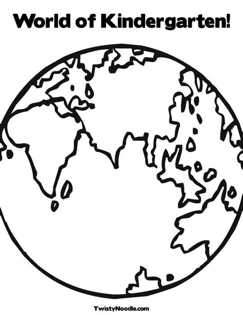 earth day coloring page kindergarten studentdrivers coloring home