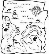 Tesouro Colorir Piratas Ilha Desenhos Tesoro Piraten Livro Um Schatzkarte Mapas Pirackie sketch template