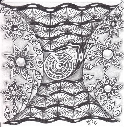 pin  zentangle doodle