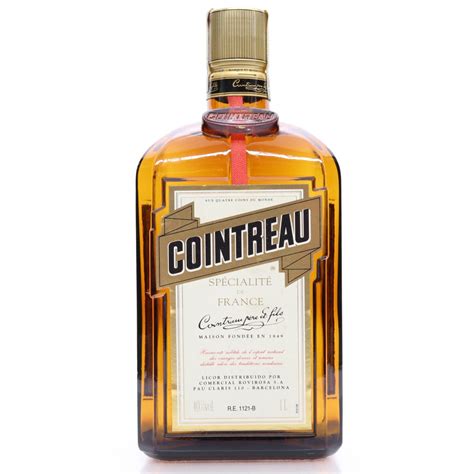 cointreau  litre whisky auctioneer