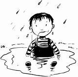 Clipart Soaked Clip Boy Clipground Puddle Sitting Illustration Vector Young Water 1302 Clipartguide 2511 Named Towel sketch template