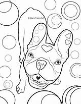Coloring Etsy Dog sketch template