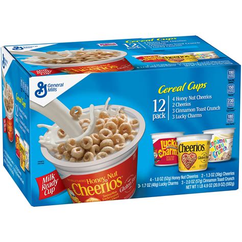 general mills cereal cups assortment  pack walmartcom