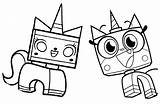 Unikitty Coloring Pages Lego Printable Kids Cute Favorite Ten sketch template