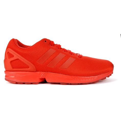 adidas mens zx flux red running shoes aq  ebay