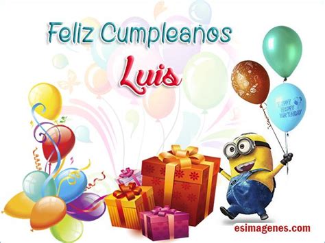 feliz cumpleanos luis imagenes tarjetas postales