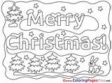 Winter Christmas Coloring Merry Pages Sheet Title Coloringpagesfree sketch template