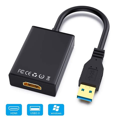 usb  hdmi adapterablewe usb   hdmi p video graphics cable converter  audio
