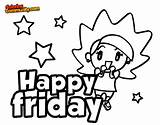 Coloring Friday Happy Pages Wednesday Days Week Thursday Coloringcrew Dibujo Popular Colorear sketch template