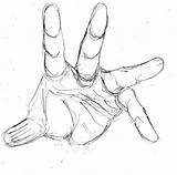 Hands Sketches Drawing Drawings Hand Sketch Arm Reaching sketch template