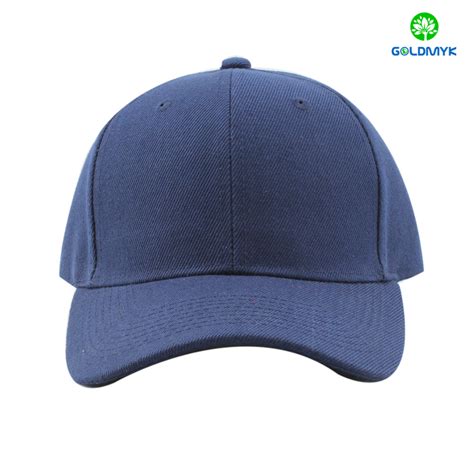 navy blue blank acrylic baseball cap  china manufacturer qingdao