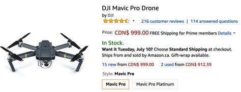 dji mavic pro drone  sale    amazon lowest