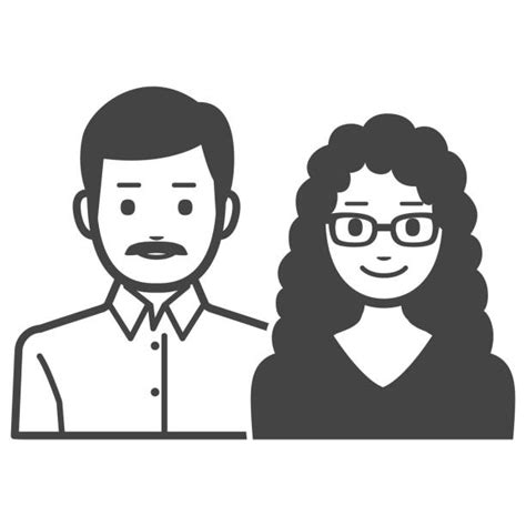 interracial couples in love cartoon illustrations royalty free vector