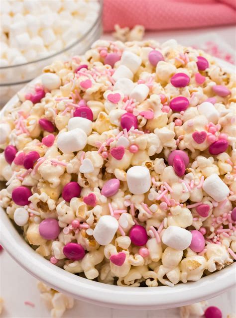 Pretty Pink Party Popcorn Two Sisters