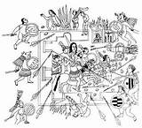 Aztecas Ollantay Conquista Hernan Triste Españoles Azteca Batalla Llegada Moctezuma Conquistadores Desde Derrota Sangrienta Hombres Tiempos sketch template