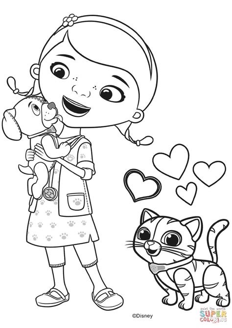mcstuffins halloween coloring pages  getcoloringscom