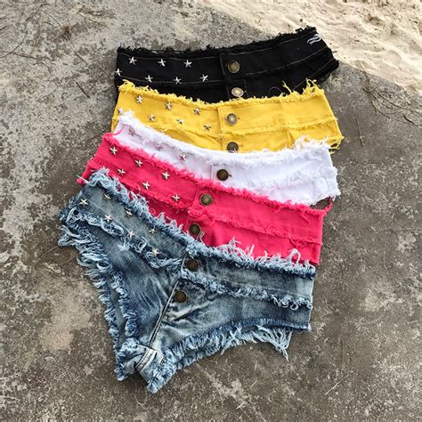 Sexy Jeans Shorts Beach Hot Short Pants Women Summer Denim Club Party