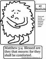 Beatitudes Mourn Beatitude Comforted Shall 2nd sketch template
