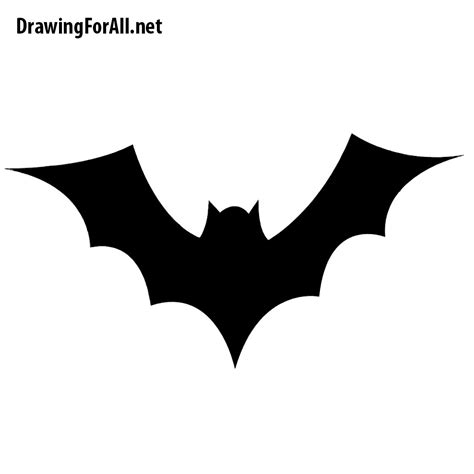 draw  bat  halloween