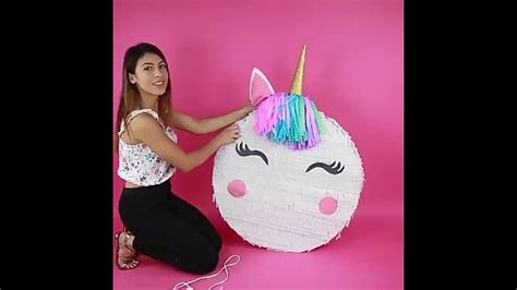 unicorn pinata easily   steps unicorn pinata pinata