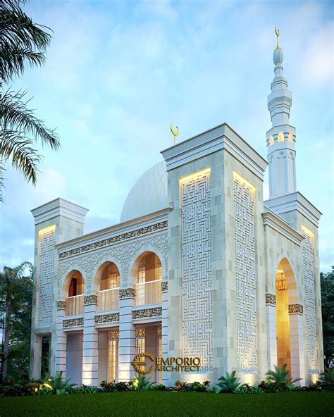 desain masjid riyadhuul ulum style classic  lantai jakarta