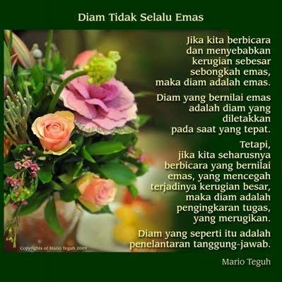 ingatan bersama diam  lebih baik