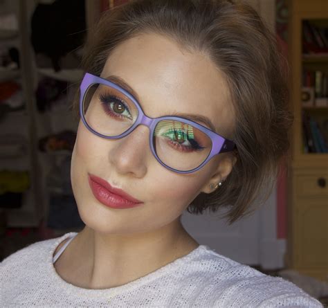 complimentary colors makeup for glasses glasses makeup fashion eye