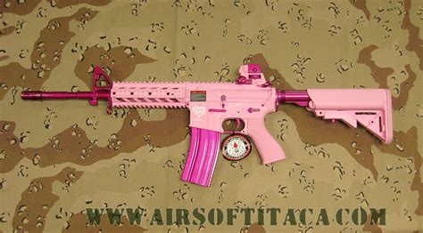 Fusil Ff15 Pink De Gandg Airsoft Itaca Madrid Réplicas Combat Gear