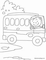 Bye Tata Ausmalbild Buses Autobus Valentines Bestcoloringpages ähnliche Kategorien sketch template