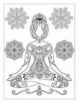 Coloring Pages Yoga Mandala Mandalas Meditation Therapy Adult Issuu Adults Book Poses Play Printables Color Print Books Printable Quotes Rocks sketch template