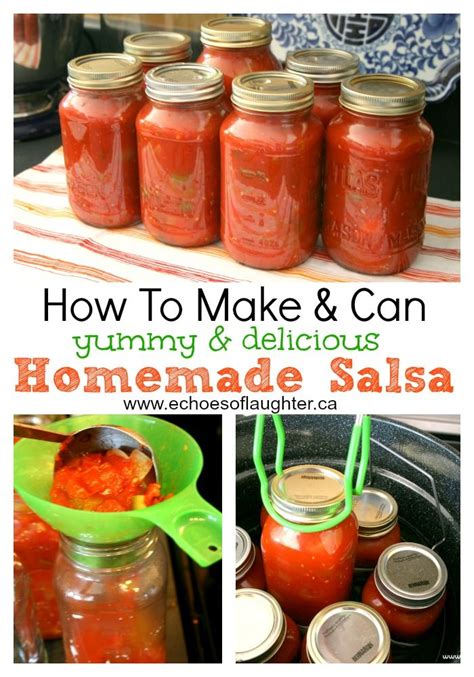 delicious salsa echoes  laughter salsa canning recipes canning