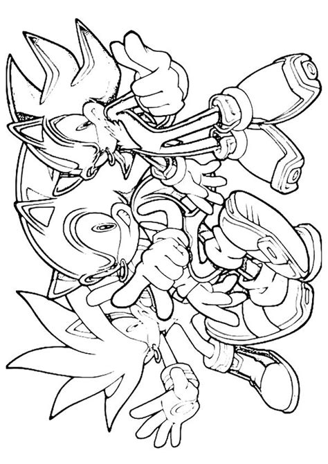 top  sonic  hedgehog coloring pages     cartoon