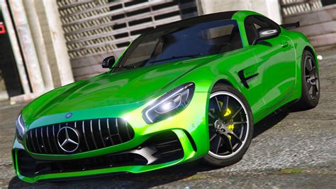 Mercedes Benz Amg Gt R 2017 [add On Replace Template