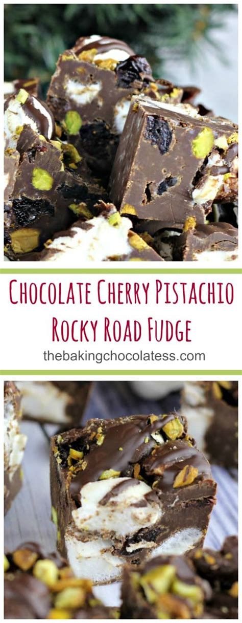 Chocolate Cherry Pistachio Rocky Road Fudge Cookie Brownie