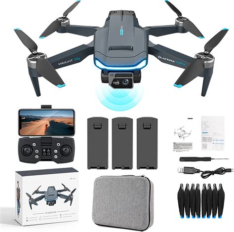amazoncom gps drone   dual camera  adults professional drones  brushless motor