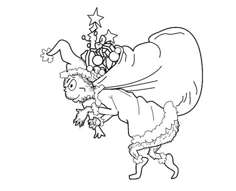 grinch coloring pages printable
