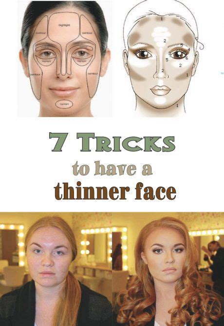 7 tricks to have a thinner face thinner face slimmer face face