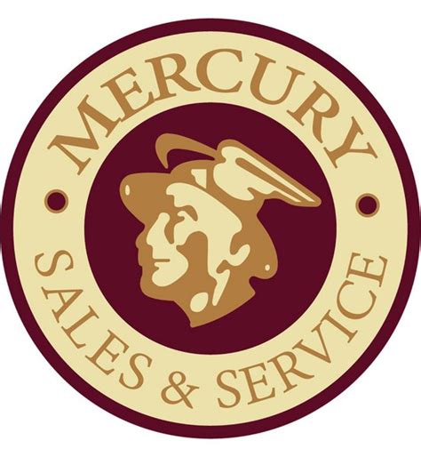 Mercury Sales Service Heavy Metal Sign Ford Mercury Dealer